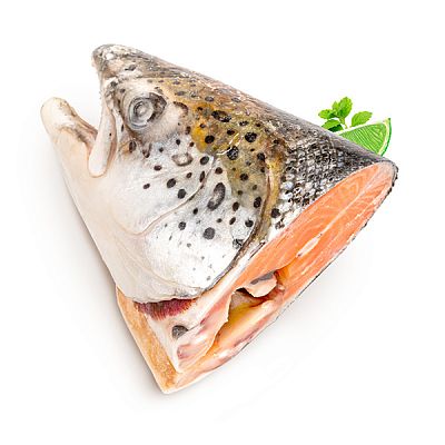 Голова семги (лосося) свежемороженая