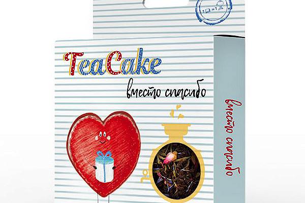  Чай TeaCake вместо спасибо 50 г в интернет-магазине продуктов с Преображенского рынка Apeti.ru
