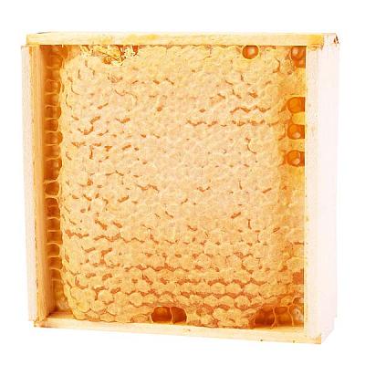  Мёд натуральный акациевый в сотах 180 г в интернет-магазине свежих фермерских продуктов Apeti.ru