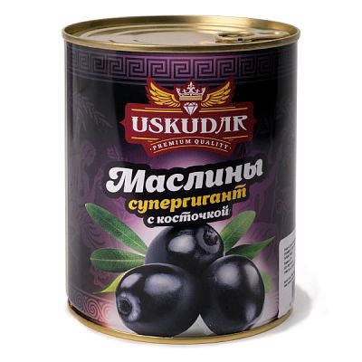 Маслины M.R.S супергигант с косточкой 850 мл