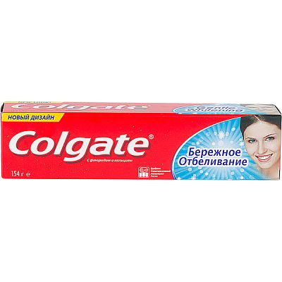 Зубная паста Colgate бережное отбеливание 100 г