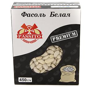  Фасоль Passito Белая 450 г в интернет-магазине продуктов с Преображенского рынка Apeti.ru