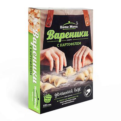  Вареники Home Menu с картофелем 600 г в интернет-магазине свежих фермерских продуктов Apeti.ru