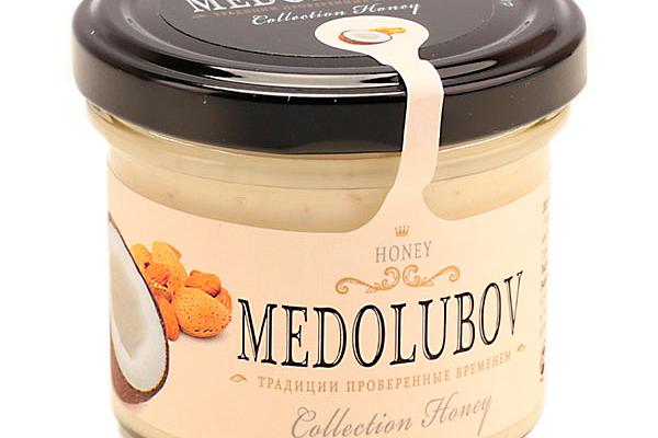  Крем-мед Medolubov с кокосом и миндалем 125 мл в интернет-магазине продуктов с Преображенского рынка Apeti.ru