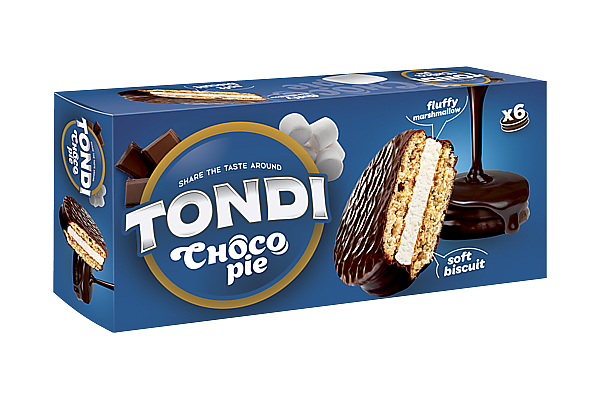  Пирожное  Tondi Choco Pie 180 г в интернет-магазине продуктов с Преображенского рынка Apeti.ru