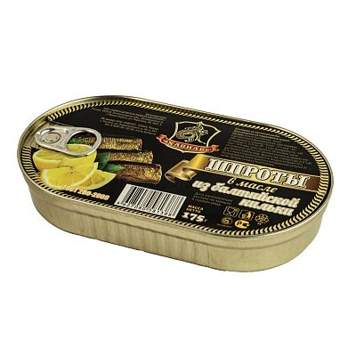 Шпроты в масле Хавиар из балтийской кильки 175 г