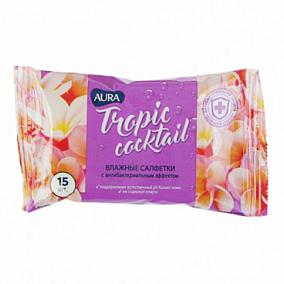 Салфетки влажные Tropic Cocktail  с антибактериальным эффектом 5 шт в Apeti.ru  Салфетки влажные Tropic Cocktail  с антибактериальным эффектом 5 шт в интернет-магазине свежих фермерских продуктов Apeti.ru