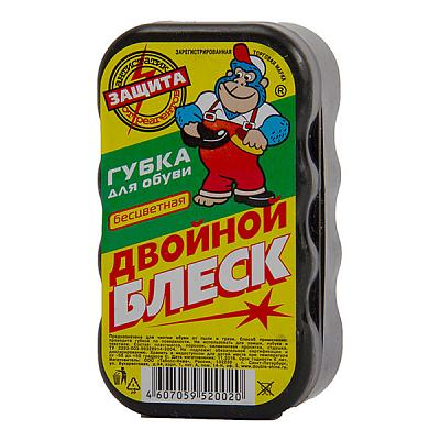  Губка для обуви ДВОЙНОЙ БЛЕСК бесцветная в интернет-магазине свежих фермерских продуктов Apeti.ru
