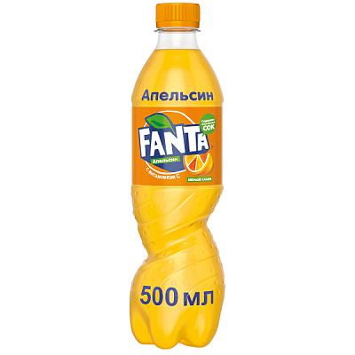  Напиток Fanta апельсин 0,5 л в интернет-магазине свежих фермерских продуктов Apeti.ru