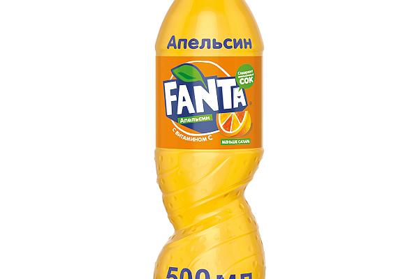  Напиток Fanta апельсин 0,5 л в интернет-магазине продуктов с Преображенского рынка Apeti.ru