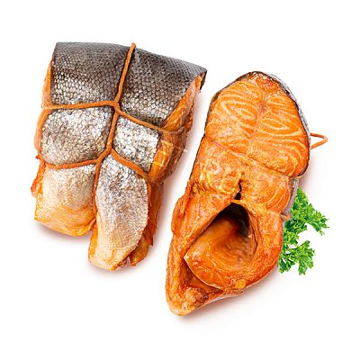 Форель горячего копчения