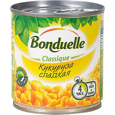  Кукуруза Bonduelle сладкая 170 г в интернет-магазине свежих фермерских продуктов Apeti.ru