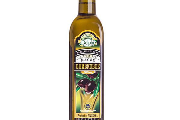  Масло оливковое Delphi холодного отжима 500 мл в интернет-магазине продуктов с Преображенского рынка Apeti.ru