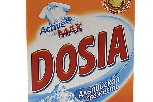  Стиральный порошок Dosia ручная стирка Active max альпийская свежесть 365 г в интернет-магазине продуктов с Преображенского рынка Apeti.ru