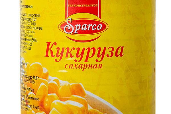  Кукуруза Sparco сахарная 425 г в интернет-магазине продуктов с Преображенского рынка Apeti.ru