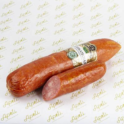 Колбаса полукопченая Халял Аш деликатесная 1 кг в Apeti.ru Колбаса полукопченая Халял Аш деликатесная 1 кг в интернет-магазине свежих фермерских продуктов Apeti.ru