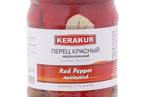 Перец красный Kerakur маринованный 500 г в интернет-магазине продуктов с Преображенского рынка Apeti.ru