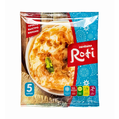 Лепешка Roti 5 шт * 90 гр 450 гр