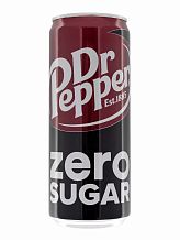 Напиток Dr Pepper  ЗЕРО  безалкогольный 330мл