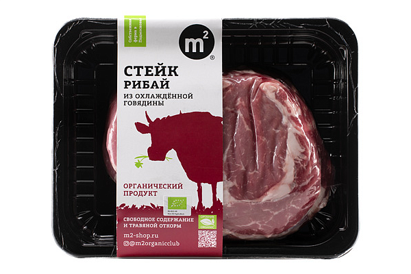  Стейк Рибай говяжий охлажденный Халяль в интернет-магазине продуктов с Преображенского рынка Apeti.ru