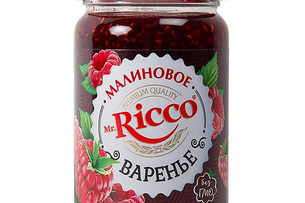  Варенье Ricco малиновое 400 г в интернет-магазине продуктов с Преображенского рынка Apeti.ru