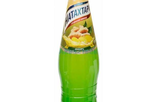  Лимонад Натахтари имбирь 0,5 л в интернет-магазине продуктов с Преображенского рынка Apeti.ru