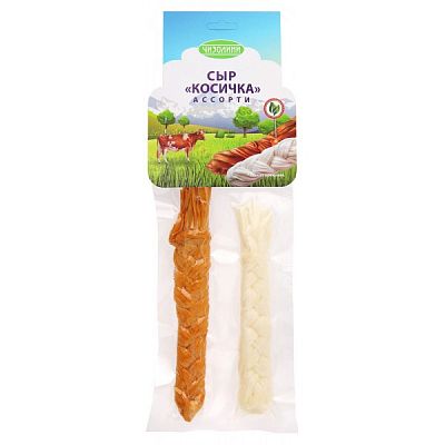 Сыр Косичка ассорти 45% Чизолини 40 г