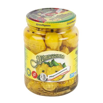 Патиссоны "Лучшие рецепты" маринованные 670 мл