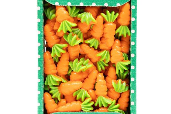  Мармелад морковка жевательный 100 г в интернет-магазине продуктов с Преображенского рынка Apeti.ru
