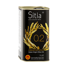 Масло оливковое Sitia E.V. ПРЕМИУМ кислотность 0.2% 1 л