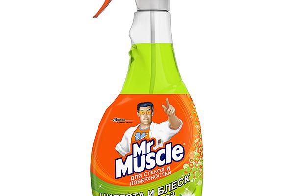  Средство для мытья стекол Mr.Muscle лайм 500 мл в интернет-магазине продуктов с Преображенского рынка Apeti.ru