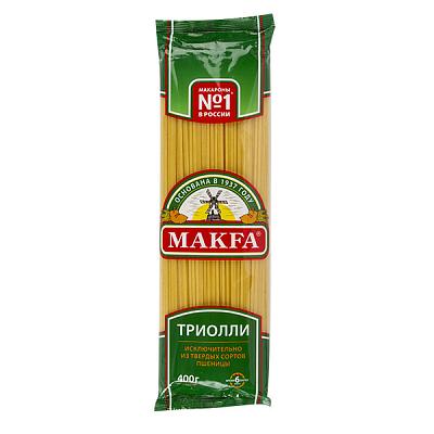  Макаронные изделия Makfa триолли 400 г в интернет-магазине свежих фермерских продуктов Apeti.ru
