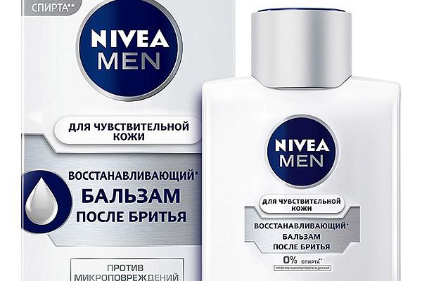  Бальзам после бритья Nivea men восстанавливающий для чувствительной кожи 100 мл в интернет-магазине продуктов с Преображенского рынка Apeti.ru