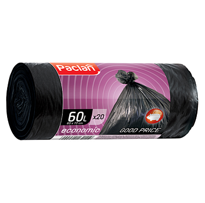 Мешки для мусора Paclan Standart 30 л 50*60 см 20 шт
