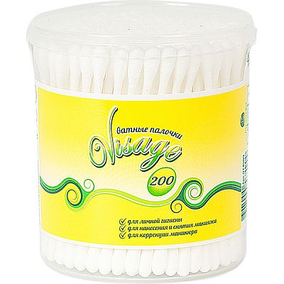 Палочки ватные Visage Русалочка 200 шт пл/б