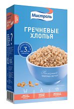 Хлопья Мистраль гречневые 400 гр
