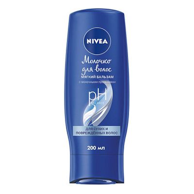 Бальзам-уход Nivea молочко для волос нормальной толщины 200 мл