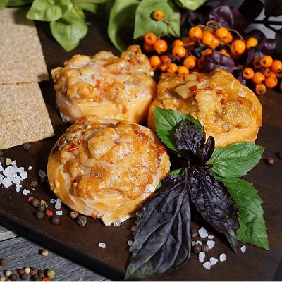  Рулет из лосося с сыром и паприкой горячего копчения  в интернет-магазине свежих фермерских продуктов Apeti.ru