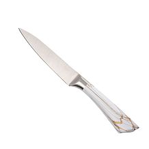 Нож кухонный цельнометаллический для хлеба №1 1 шт 