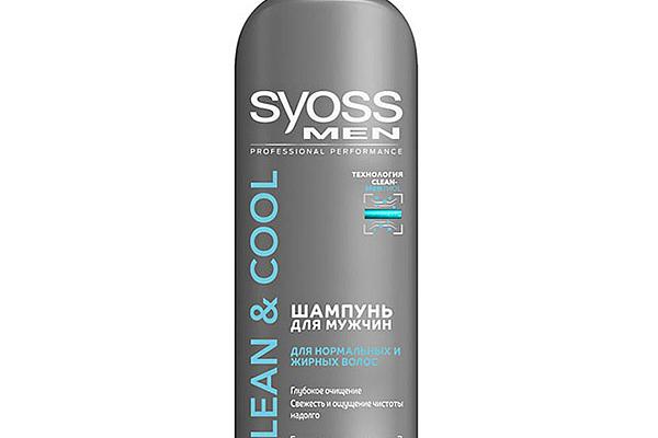  Шампунь Syoss Clean & Cool для нормальных и жирных волос 500 мл в интернет-магазине продуктов с Преображенского рынка Apeti.ru