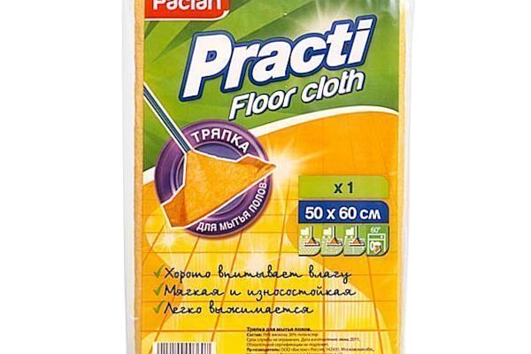  Тряпка для пола Paclan Practi 50*60 см в интернет-магазине продуктов с Преображенского рынка Apeti.ru