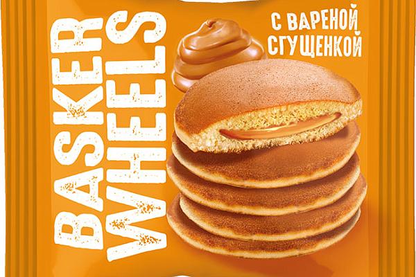 Пирожные Basker Wheels Pancake с вареной сгущенкой 36 г  в интернет-магазине продуктов с Преображенского рынка Apeti.ru