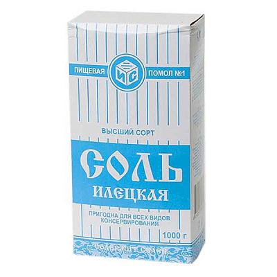  Соль Илецкая помол №1 1 кг (б/п) в интернет-магазине свежих фермерских продуктов Apeti.ru