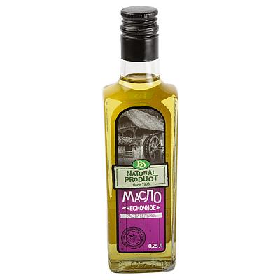  Масло подсолнечное Natural Product Чесночное 250 мл в интернет-магазине свежих фермерских продуктов Apeti.ru