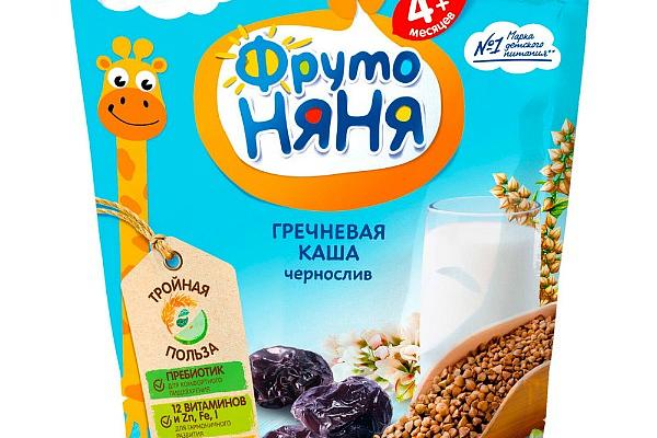  Каша Фрутоняня гречневая молочная с черносливом 200 г в интернет-магазине продуктов с Преображенского рынка Apeti.ru