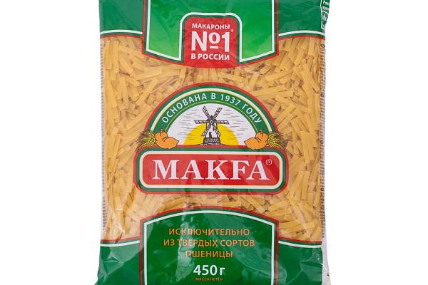  Макаронные изделия Makfa лапша 450 г в интернет-магазине продуктов с Преображенского рынка Apeti.ru