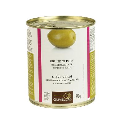  Маслины Olivellas, S.Mammoth без косточки  840 г в интернет-магазине свежих фермерских продуктов Apeti.ru