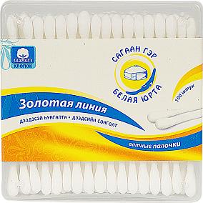 Палочки ватные Золотоя линия 100 шт в Apeti.ru  Палочки ватные Золотоя линия 100 шт в интернет-магазине свежих фермерских продуктов Apeti.ru