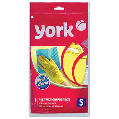 Перчатки резиновые York размер S