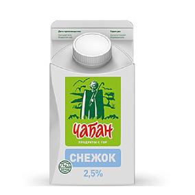  Снежок Чабан 2,5% 450 г БЗМЖ в интернет-магазине свежих фермерских продуктов Apeti.ru